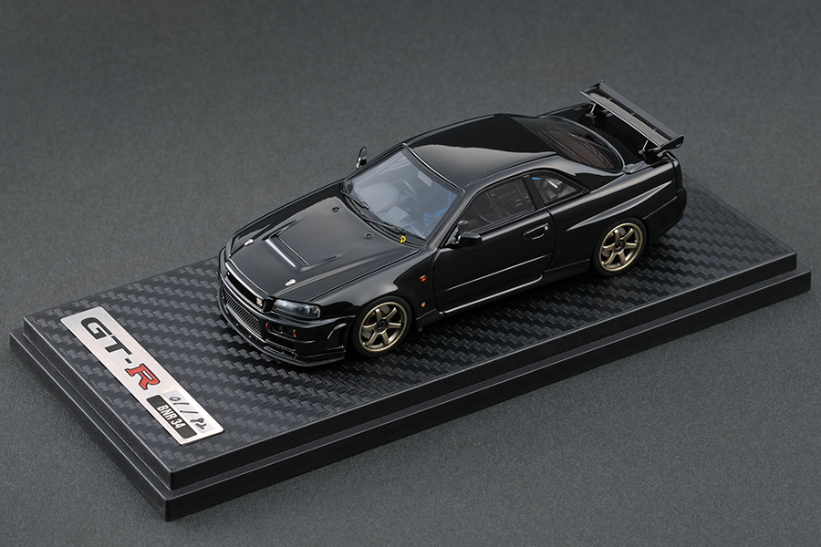 IG0064 1/43 R34 GT-R 1999 Super Taikyu Black | LINE UP | ignition 