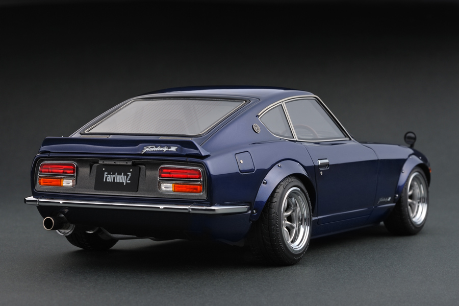 IG0179 1/18 Nissan Fairlady Z (S30) Blue | LINE UP | ignition 