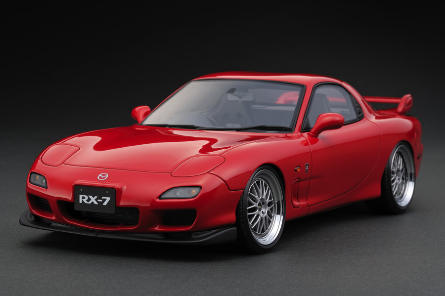 IG0200 1/18 MAZDA RX-7 (FD3S) Sprit R Type A Red | LINE UP