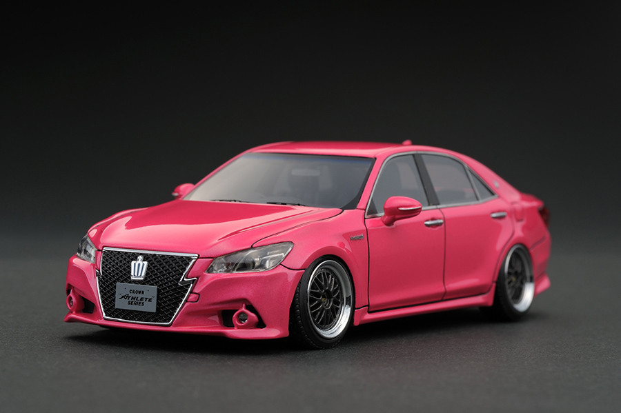 IG0392 1/43 Toyota Crown Athlete G Pink | LINE UP | ignition model