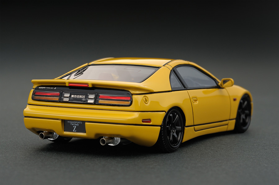 IG0427 1/43 Nissan Fairlady Z (Z32) Yellow | LINE UP | ignition