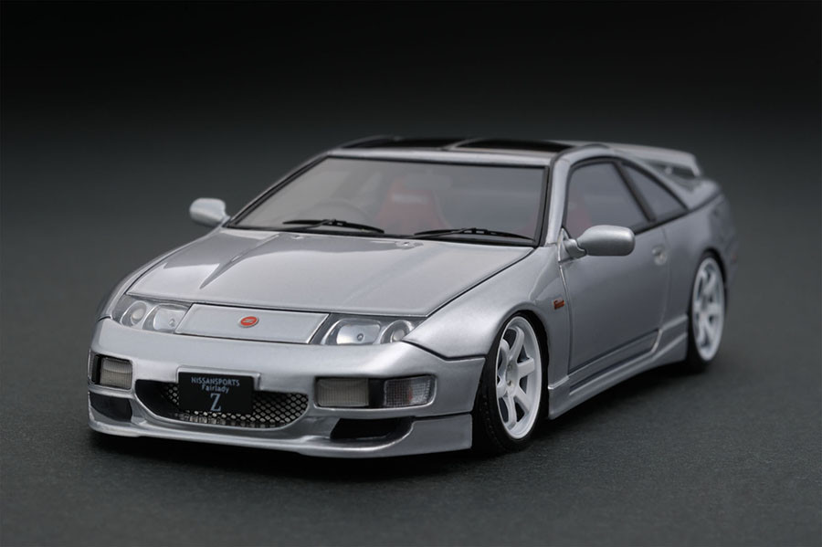 IG0571 1/43 Nissan Fairlady Z(Z32)2by2 Silver | LINE UP | ignition 