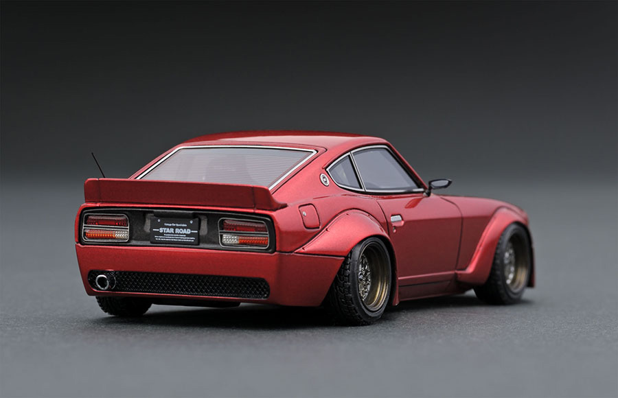 IG1422 1/43 Nissan Fairlady Z (S30) STAR ROAD Red | LINE UP 