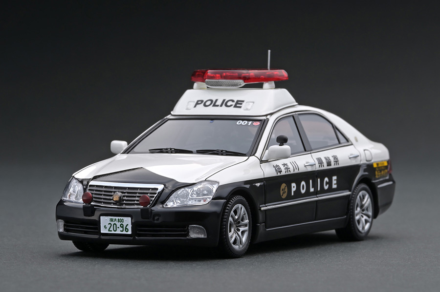 IG2096 1/43 Toyota Crown (GRS180) 神奈川県警 自動車警ら隊001号 | LINE UP | [公式]  ignition model - すべてはミニチュアカーコレクターのために。
