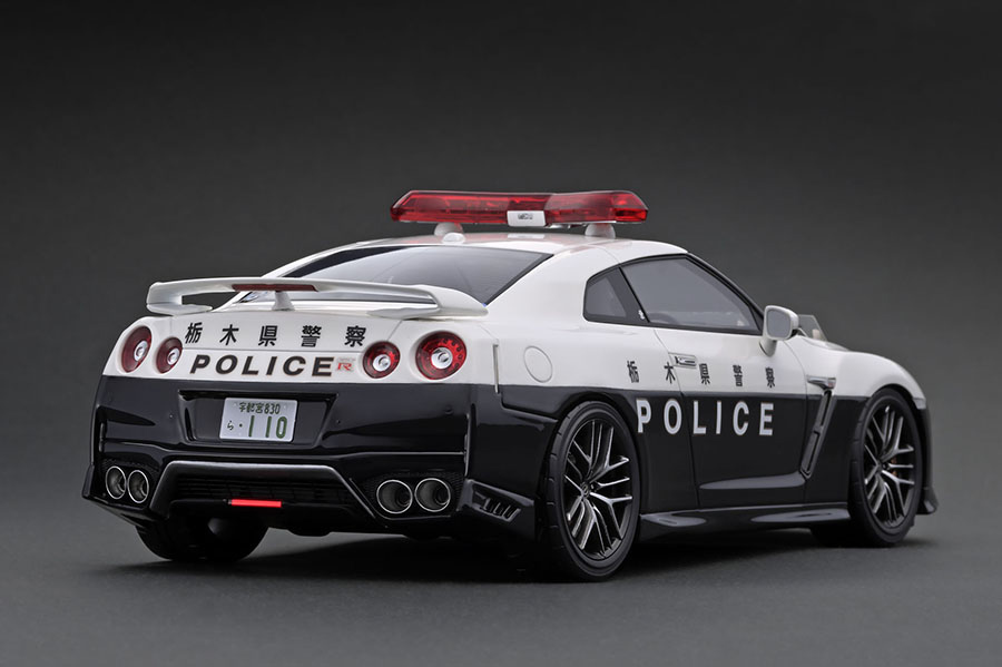 IG2124 1/18 Nissan GT-R (R35) 2018 栃木県警察高速道路交通警察隊<br 