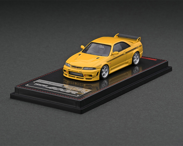 IG2502 1/64 Nismo R33 GT-R 400R Yellow | LINE UP | [公式] ignition ...