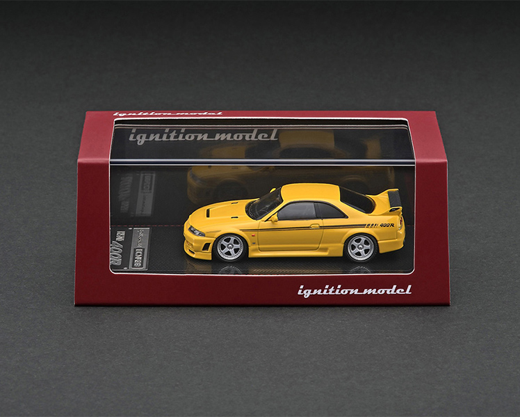 IG2502 1/64 Nismo R33 GT-R 400R Yellow | LINE UP | [公式] ignition 
