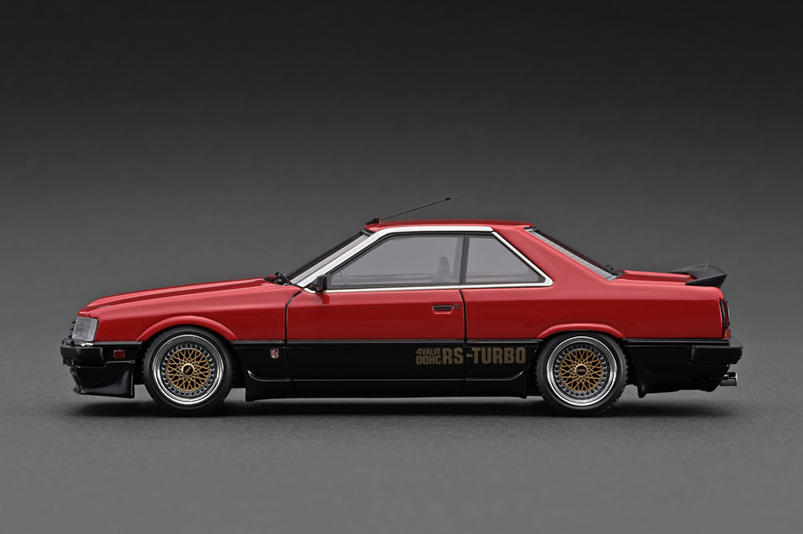 IG2623 1/43 Nissan Skyline 2000 RS-Turbo (R30) Red/Black With ...