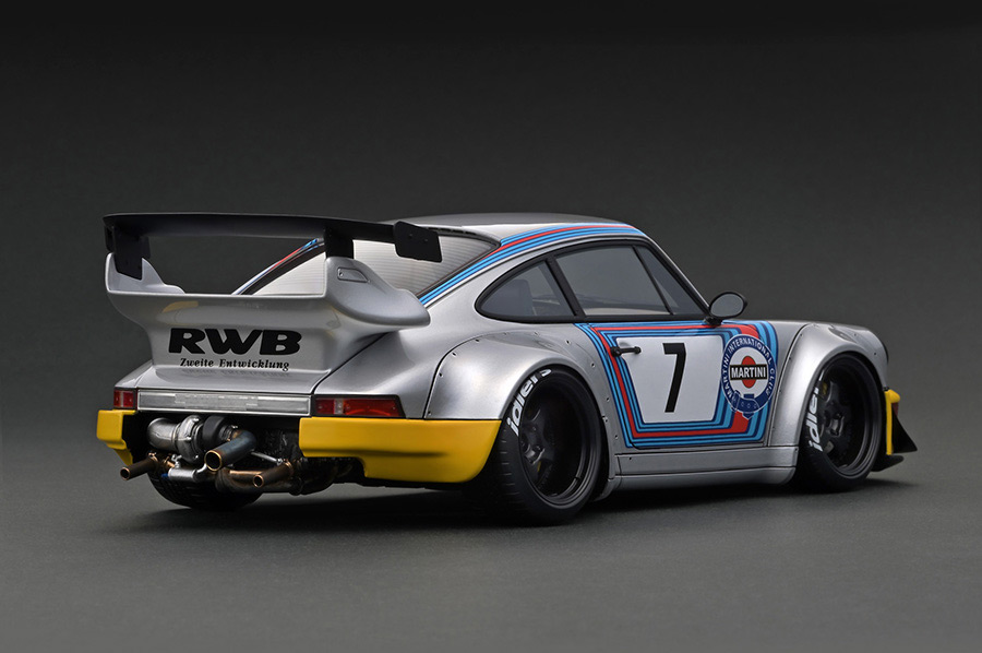 IG3006 1/18 RWB 964 Silver/Yellow With Engine | LINE UP | [公式 