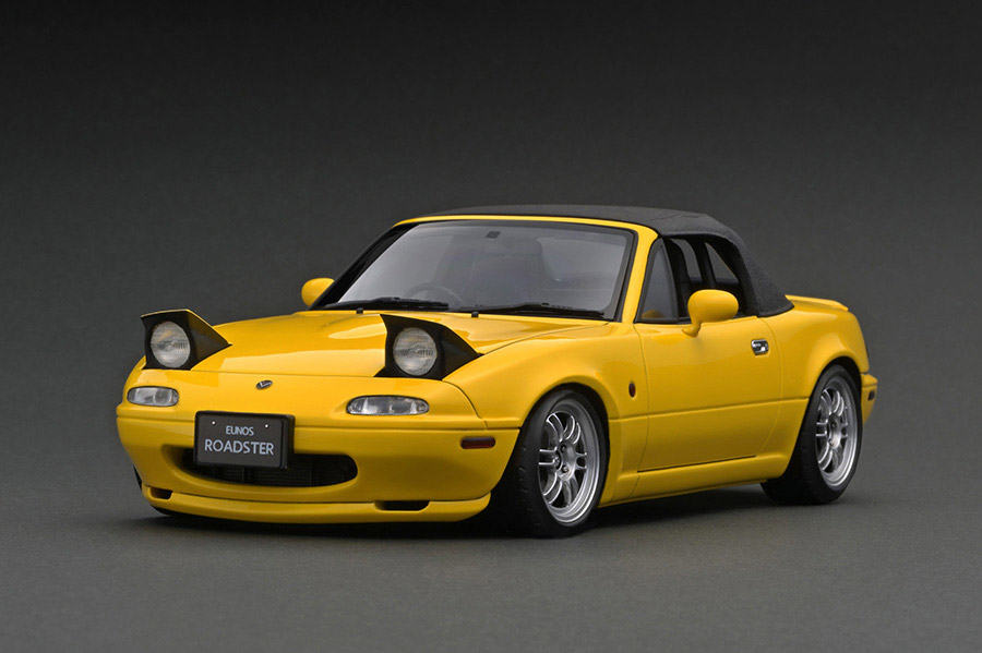 IG3201 1/18 Eunos Roadster (NA) Yellow | LINE UP | [公式] ignition