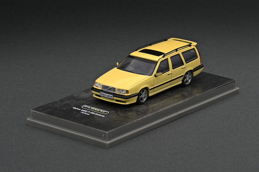 T64R-039-YL 1/64 Volvo 850 T-5R Estate Yellow | LINE UP | [公式 